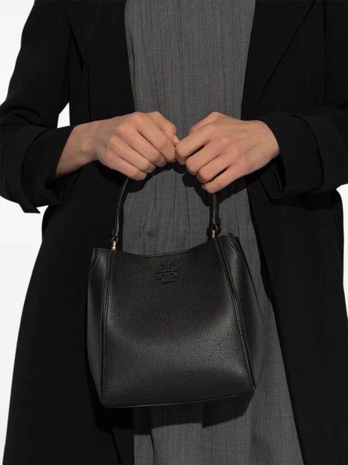 TORY BURCH SMALL MCGRAW BUCKET BAG